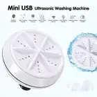 3in1 USB Washing Machine Portable Personal Rotating Ultrasonic Turbine Washer