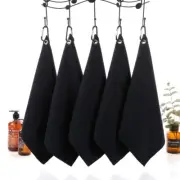 Hands Microfiber With Carabiner Hook Golf Towel Cleans Clubs Cleaning Towels