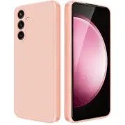 MCC For Samsung Galaxy S24 FE 5G Soft Liquid Silicone Shockproof Case Cover S24FE S721 [Pink]