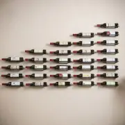 2 Pcs Wall Mounted Wine Rack Simple Style Storage Display Shelf Child