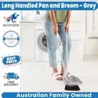 Long Handle Dust Pan Set Household Sweeping Cleaning Dustpan Brush Broom