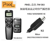 在飛比找Yahoo!奇摩拍賣優惠-【eYe攝影】PIXEL 品色 TW283 DC2 無線/有