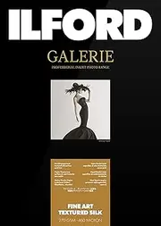ILFORD Galerie Fine Art Textured Silk A3 270GSM - 25 Sheets Professional Galerie Fine Art Textured Silk A3 270GSM - 25 Sheets, White (2002754)