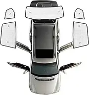 for BM&W X3 F25 2011 2012 2013 2014 2015 2016 2017 Auto Anti UV Thermal Insulation Sunscreen Window Visors Covers Sunshades Car Sun Visor(Rear sunshades)
