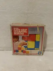 Vintage 1985 Shelcore Easy Grip Learning Blocks NEW IN BOX READ DESC FREE SHIP