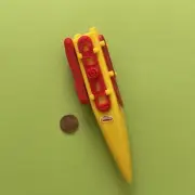Hasbro Play Doh Fun Factory PEN Shape Strips & Trimmer Novelty Toy Mini