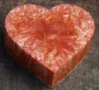 100hr MORROCAN AMBER & MYRRH Triple Scent Love Heart CANDLE MELT for Oil Burner