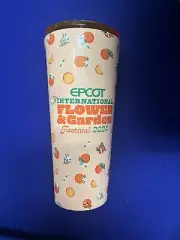 2024 Disney Epcot Flower And Garden Festival Orange Bird Corkcicle Tumbler New