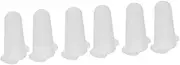 Zerodeko 3sets Cake Decorating Piping Nozzle Covers Silicone Tip Sleeves 2pcs*3