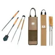 Snow Peak Bonfire Tool Set Takibi Tool Set Pro & Fire Blaster from Japan f/s