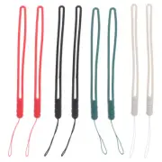 8PCS Universal Short Phone Charms Strap Phone Wrist Chain Cameras Lanyard
