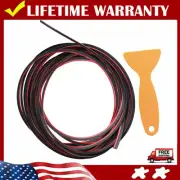5M Line Car Van Interior Decor Red Point Edge Gap Door Panel Accessories Molding (for: Subaru)
