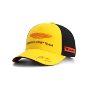 Aston Martin Aramco Cognizant F1 Spanish GP Race Special Fernando Alonso Cap - Yellow