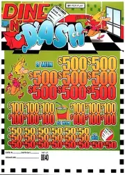 Pull Tab Tickets - Jar Tickets - Game - Dine N Dash