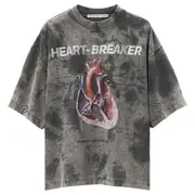 [Alexander Wang] Heartbreaker Oversized Tee