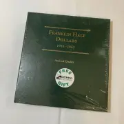 Franklin Half Dollar Coin Album 1948-1963 Archival Quality By Whitman New