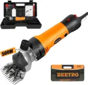 BEETRO 500W Electric Professional Sheep Shear Animal Grooming Clippers for Sheep