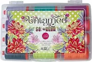 [Aurifil] Untamed 50wt + Neon Thread Set, 12 Large Spools, 100% Cotton Set Ideal for Sewing, Crafting & Patchwork