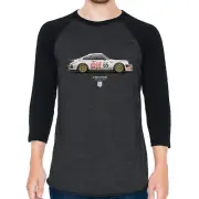 1976 934 turbo rsr Le Mans 3/4 Sleeve Baseball Shirt