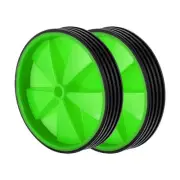 Bike Training Wheels, 1 Pair Bicycle Assist Wheels for Girls Bike, Green