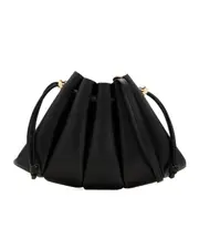 Themoirè Dafne Drawstring Shoulder Bag One size black