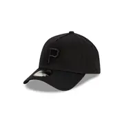 Pittsburgh Pirates MLB Essentials Black on Black 9FORTY A-Frame Snapback