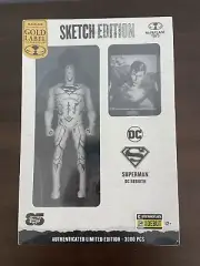 McFarlane Superman Rebirth DC Multiverse Line Art Gold Label (SDCC 2023 Debut)