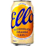 Ello Vodka Alcoholico Orange 4.5% Can 375mL