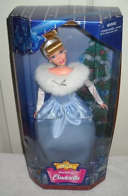 #9659 NRFB Walmart Stores Mattel Cinderella Special Edition Holiday Doll