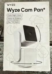 Wyze - Cam Pan v3 Indoor/Outdoor Wifi, 1080p, Pan/Tilt/Zoom Security Camera -...