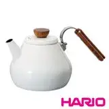 在飛比找遠傳friDay購物優惠-HARIO BONA琺瑯茶壺 /BTK-80-W