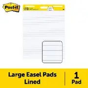 Post-it Lined Easel Pad White