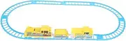 FELTECHELECTR Train Set Toy for Kids Electric Rail Car Simulation Train Model Home Decor