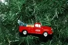 Old Vintage Coca Cola, Coke Pickup Truck Christmas Ornament