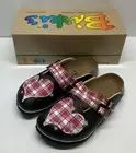 Birkenstock Birki’s Heart Embroidered Leather Clogs Ladies 6 Mens 4