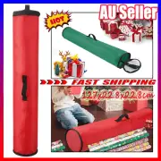 Christmas Xmas Wrapping Paper Storage Bag Tidy Gift Wrap Organizer Decoration QG