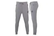 FIL Men's Poly Cotton Fleece Track Pants - Brooklyn B/Cool Grey