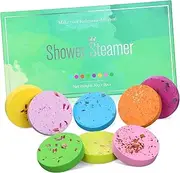 Rejuvenating Bath Salt Tablets 8 Pieces Aromatherapy Shower Tablets Hotel Spa Bath Supplies for Soft Glowing Skin