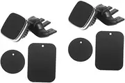 2pcs GPS Navigation Bracket Car Cell Phone Holder Phone Holder for Cars Phone Holders for Cars Phone Mount for Car Air Outlet Phone Stand Car Mount Telephone Magnetic Attraction
