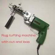 Electric Rug Tufting Machine Wall Tapestries Hand Tufting Gun With Cut And Loop