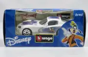 Burago Rare Disney Goofy Dodge Viper GTS White 1:43