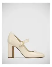 [Wittner] Princesa Patent Leather Mary Jane Pump in Ivory