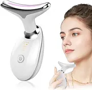 Neck Face Firming Wrinkle Removal Tool, Double Chin Reducer Vibration Massager Wrinkles Appearance Removal and Skin Tightening for face、Neck