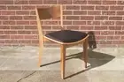 Hervey Bay Dining Chair - Solid American Oak Frame - Seat Upholstery Options