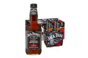 Jack Daniels Tennessee Whiskey & Cola 6 x 4 Pack 330mL Bottles