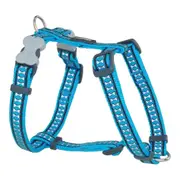 Dog Harness by Red Dingo Bone Reflective 2539 Cm Turquoise