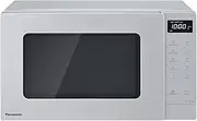 [Panasonic] 20L 800W Compact Microwave Oven with Auto Menus, Silver (NN-ST23QMQPQ)