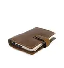 Filofax Pocket Size Malden Organiser Planner Diary Book Ochre Leather 025842 New