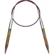 KnitPro "Symfonie" Wood Fixed Circular Knitting Needles - 50cm (20")