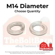 M14 A4-70 Stainless Steel Split Lock Washers (Pick Quantity)